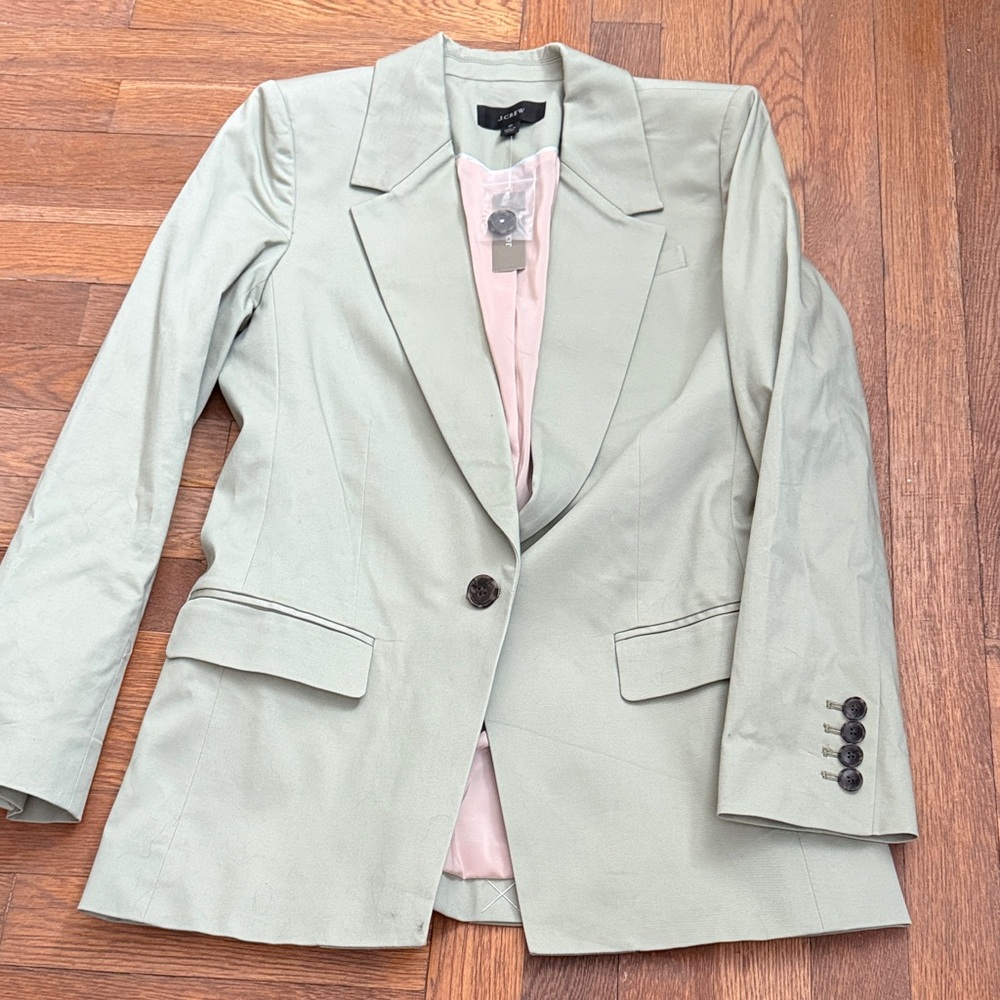 J. Crew Light Green Blazer